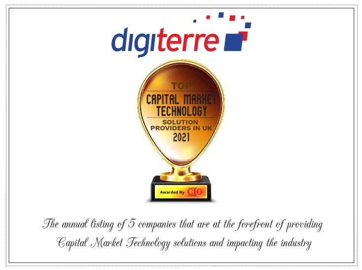 Digiterre Selected as Top 5 Capital Market Solution Providers in the UK